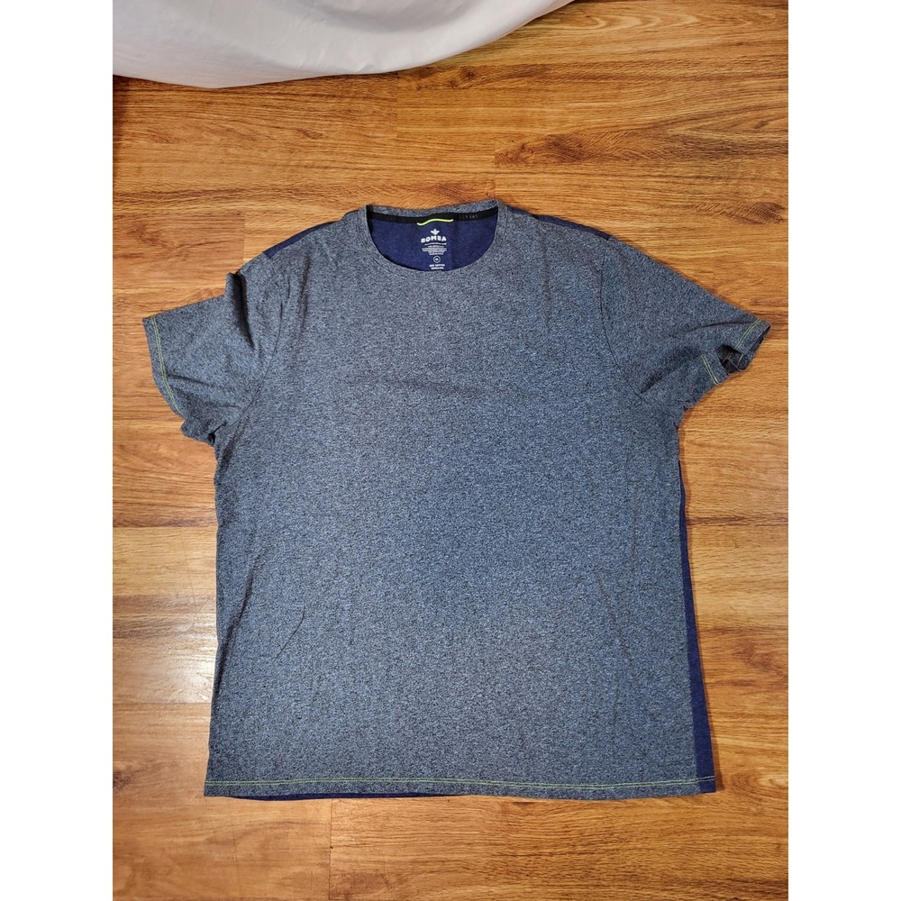 Bombas Size‎ XL Blue Heather S/S Tee Shirt
